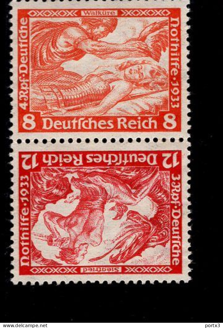 Deutsches Reich SK 20 Wagner MNH Postfrisch **/* Neuf (3) - Booklets & Se-tenant