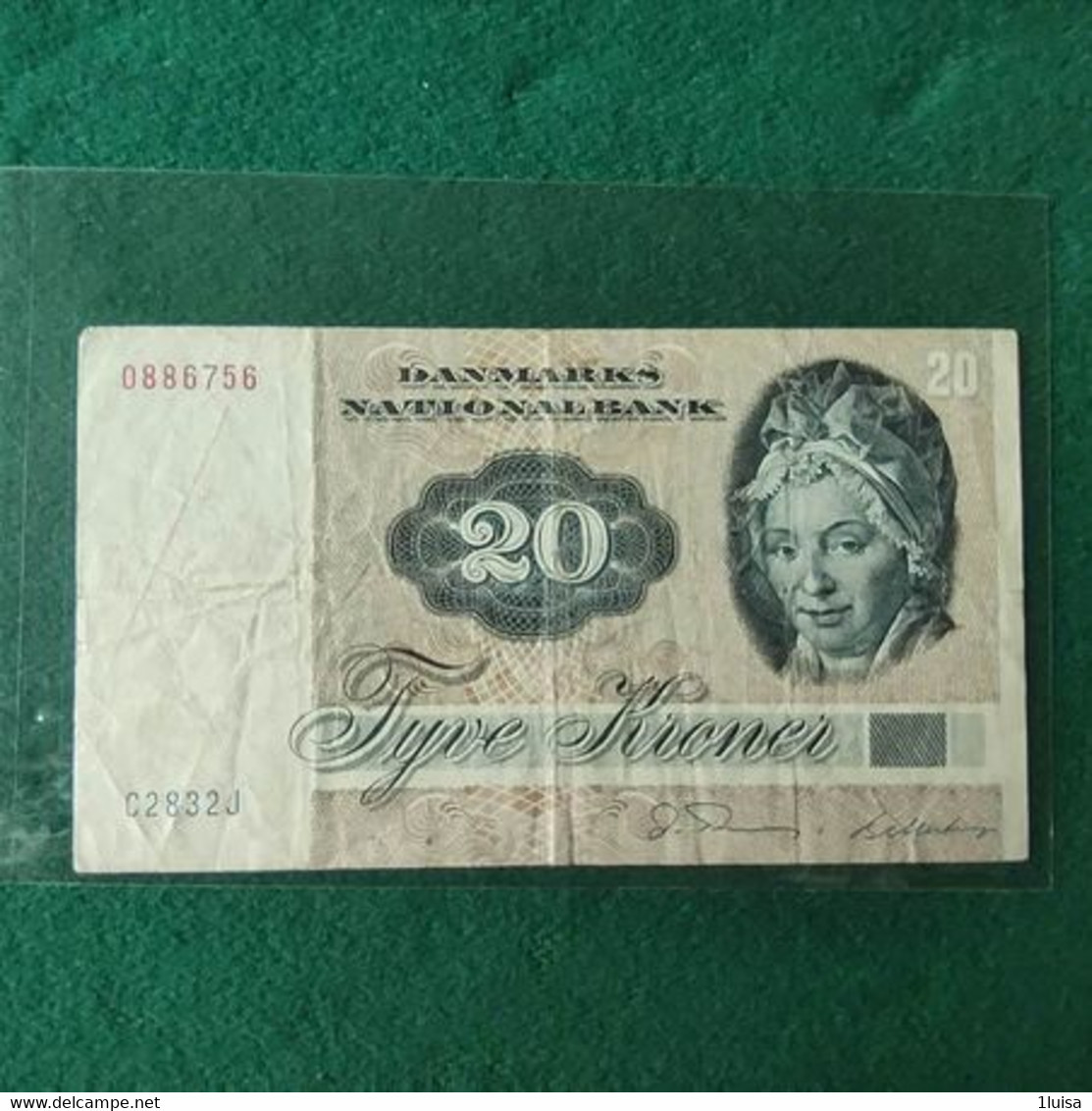 DANIMARCA 20 KRONER 1972 - Dänemark