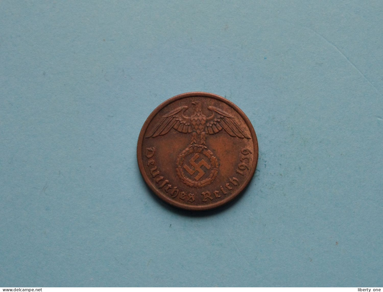 1939 A > 2 Reichspfennig ( Zie/voir SCANS Voor Detail ) >> ( Uncleaned ) ! - 2 Reichspfennig