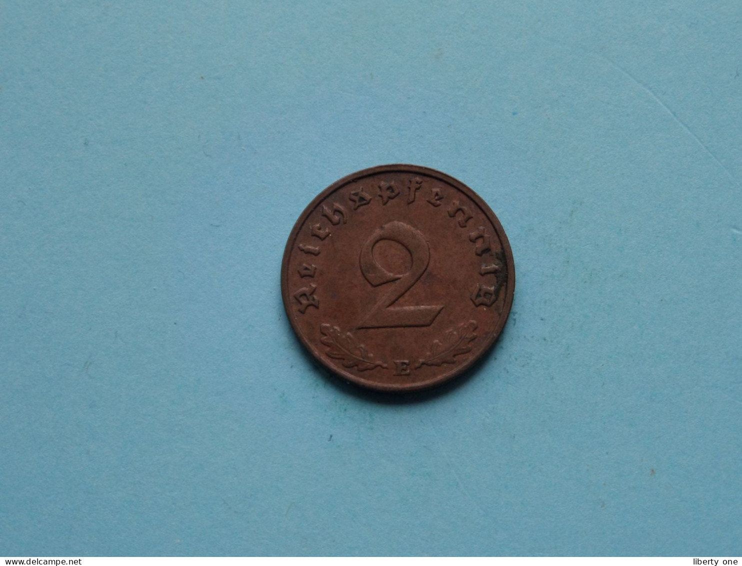 1939 E > 2 Reichspfennig ( Zie/voir SCANS Voor Detail ) >> ( Uncleaned ) ! - 2 Reichspfennig