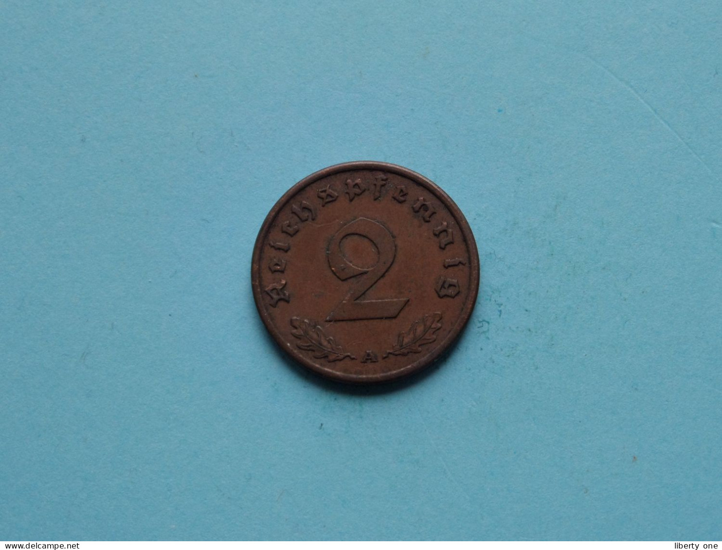 1940 A > 2 Reichspfennig ( Zie/voir SCANS Voor Detail ) >> ( Uncleaned ) ! - 2 Reichspfennig