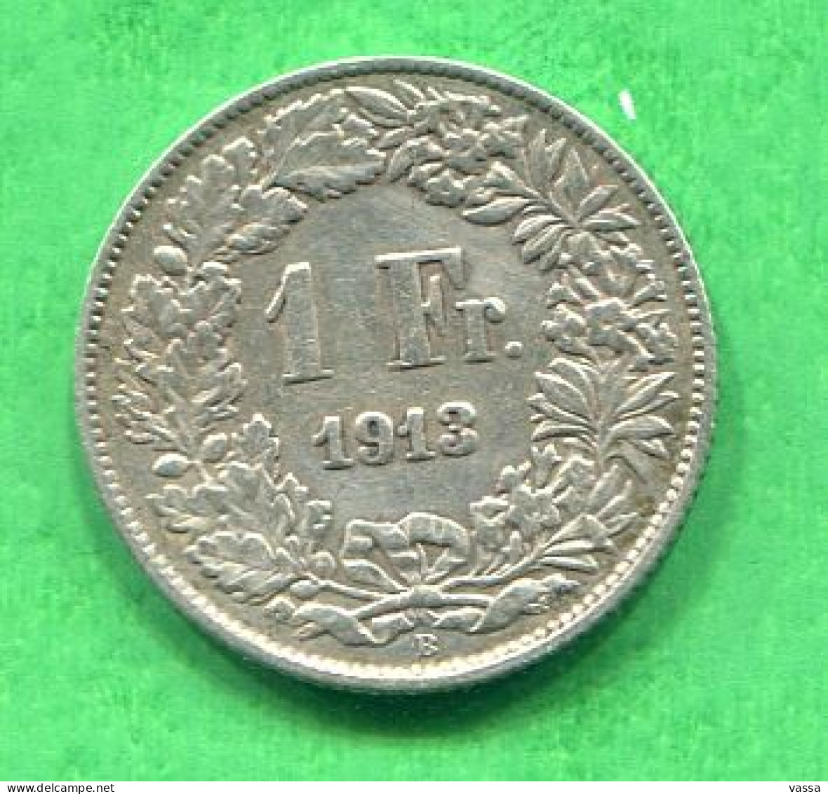 1913 - 1 Franc B  -  SUISSE - 1 Franc