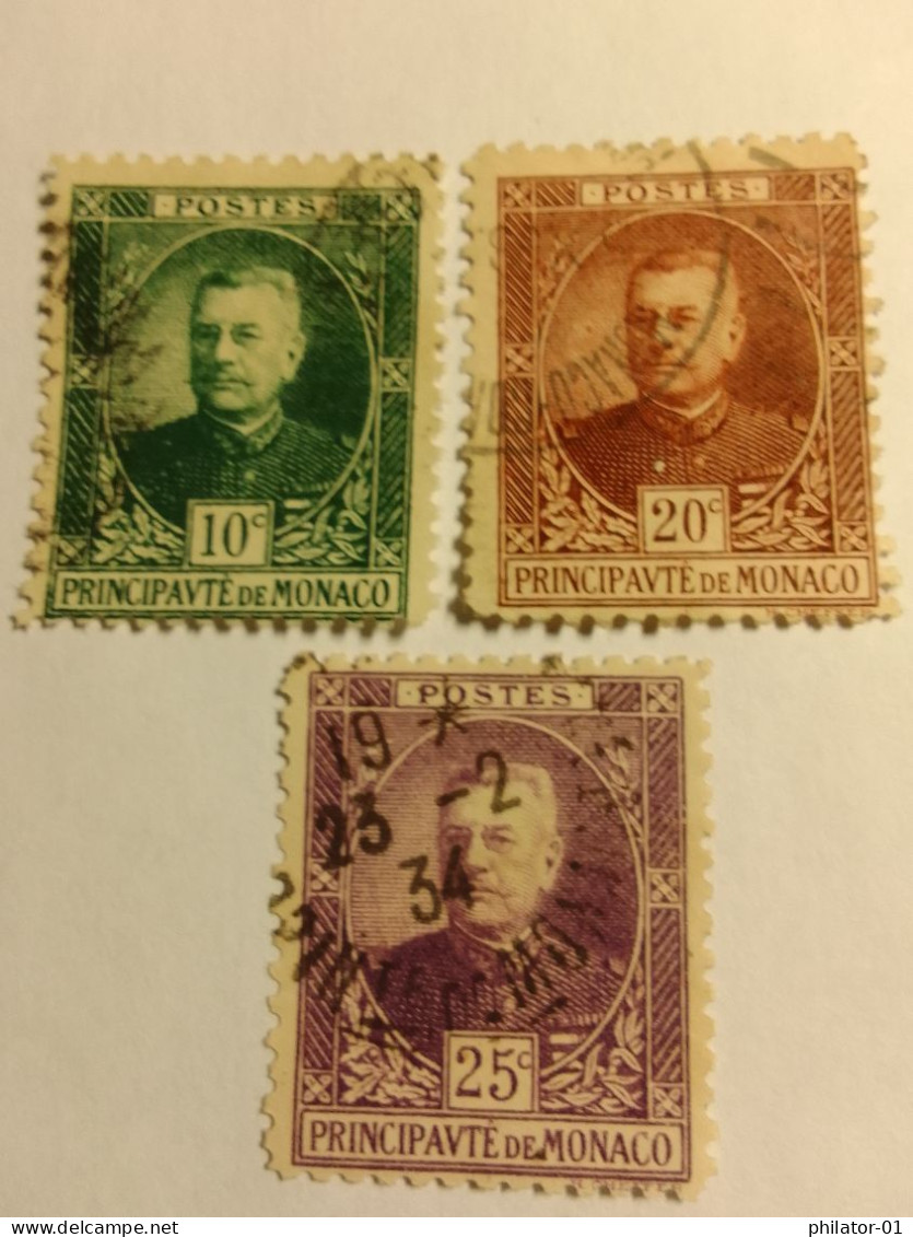 YT 65, 67, 68 - Used Stamps