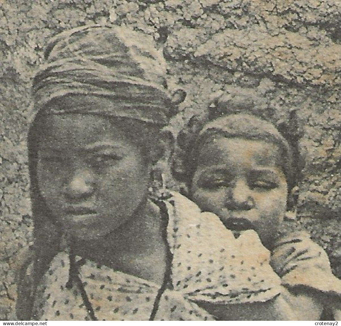 Algérie N°65 Fillette Kabyle VOIR ZOOM Carte écrite De Bizerte En 1908 - Kinder