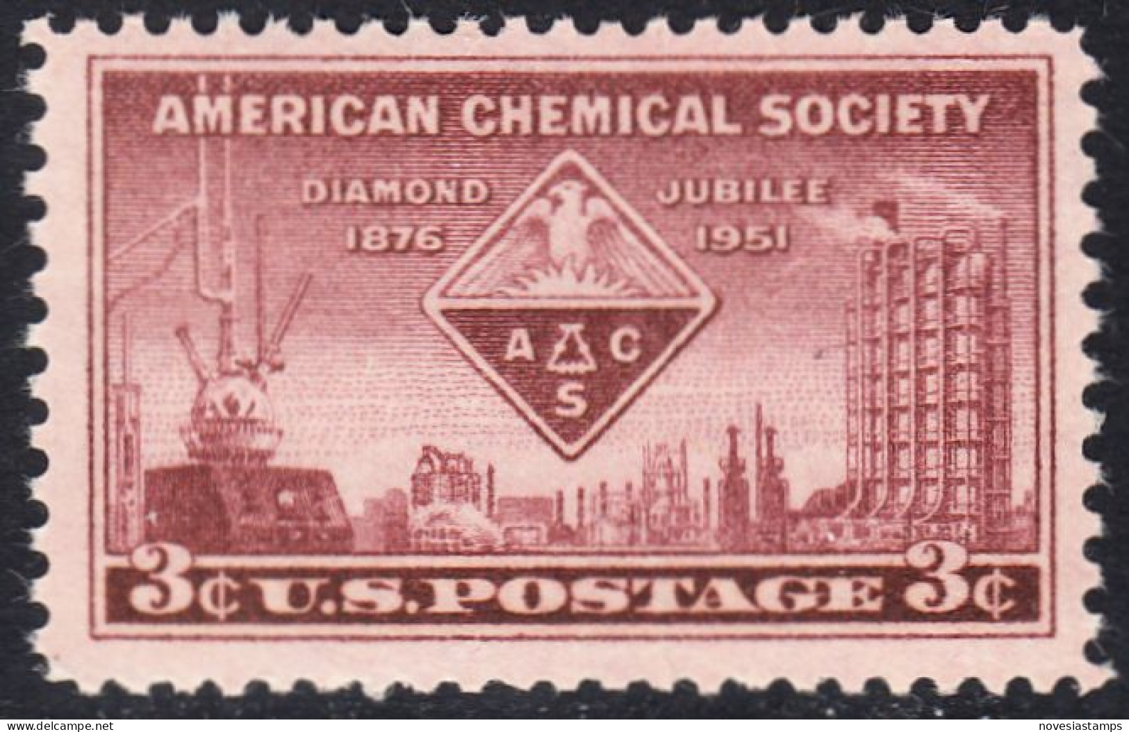 !a! USA Sc# 1002 MNH SINGLE (a3) - Chemical Society - Ongebruikt