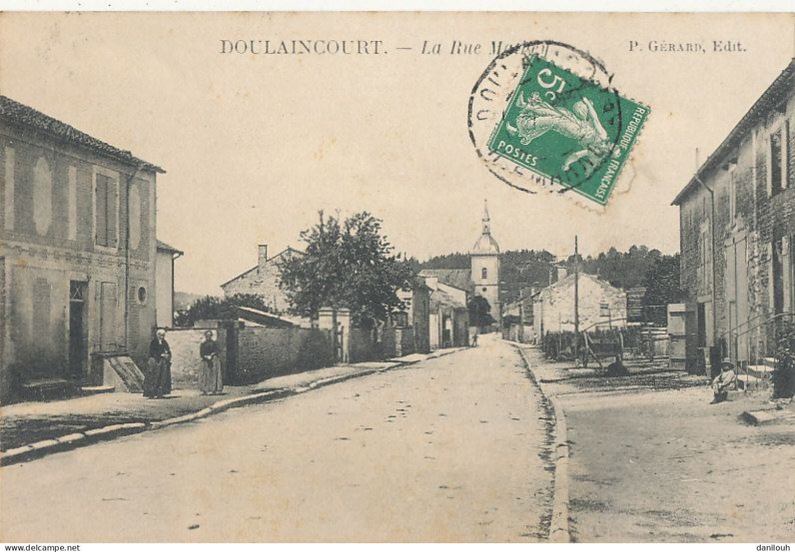 52 // DOULAINCOURT   La Rue Mathey - Doulaincourt