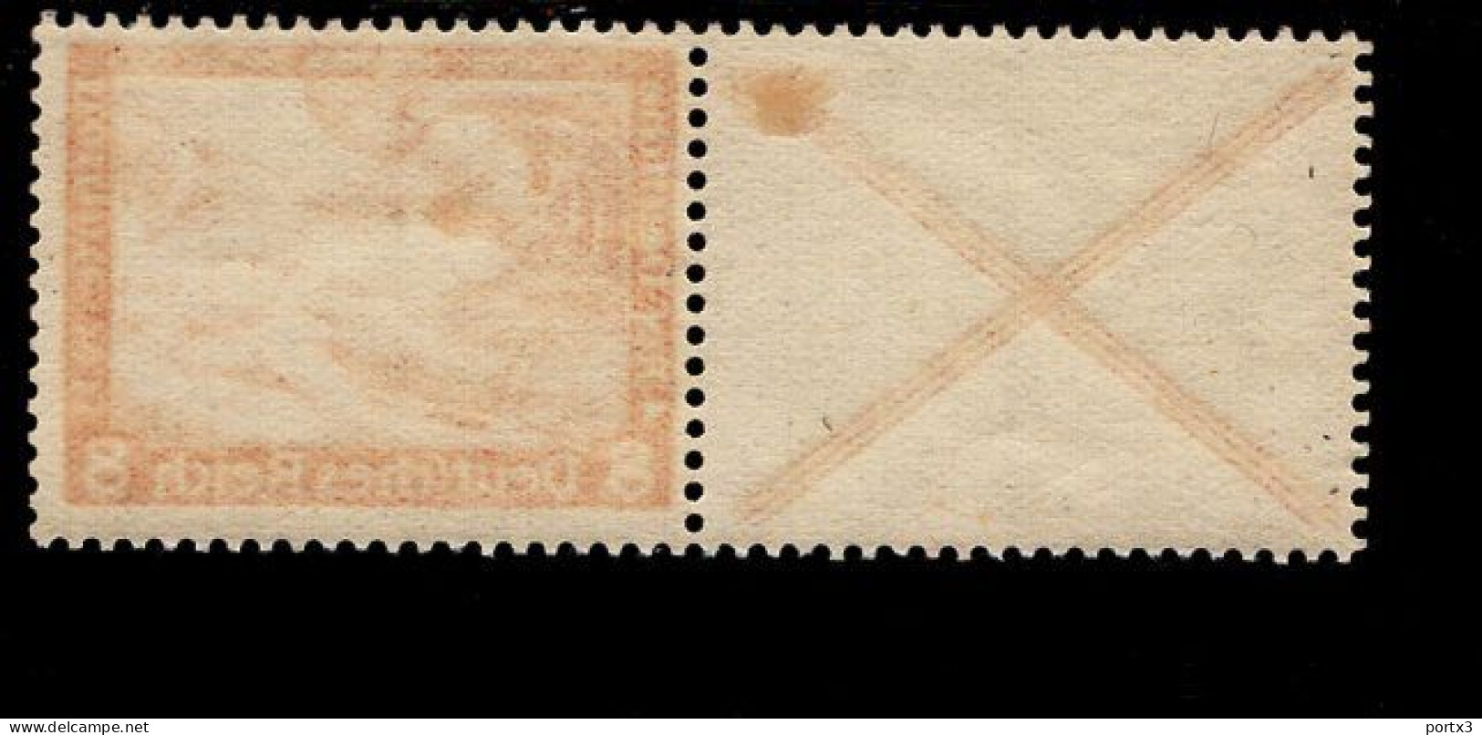 Deutsches Reich  W 51 Wagner MLH Mint Falz * (2) - Postzegelboekjes & Se-tenant
