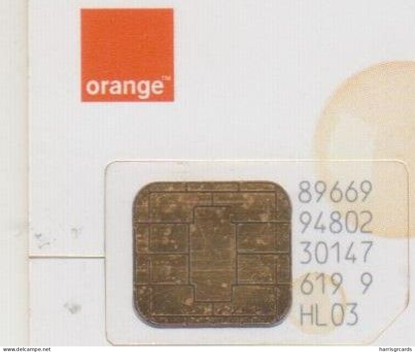 THAILAND - Child, Orange GSM Card , Used (chip Clued) - Thaïland