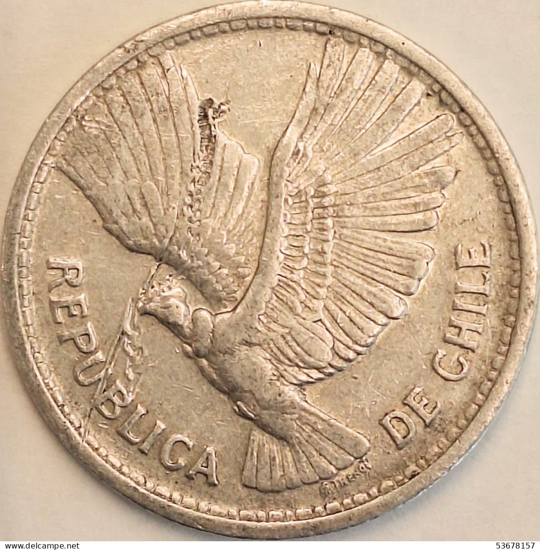 Chile - 10 Pesos 1957, KM# 181 (#3425) - Chile