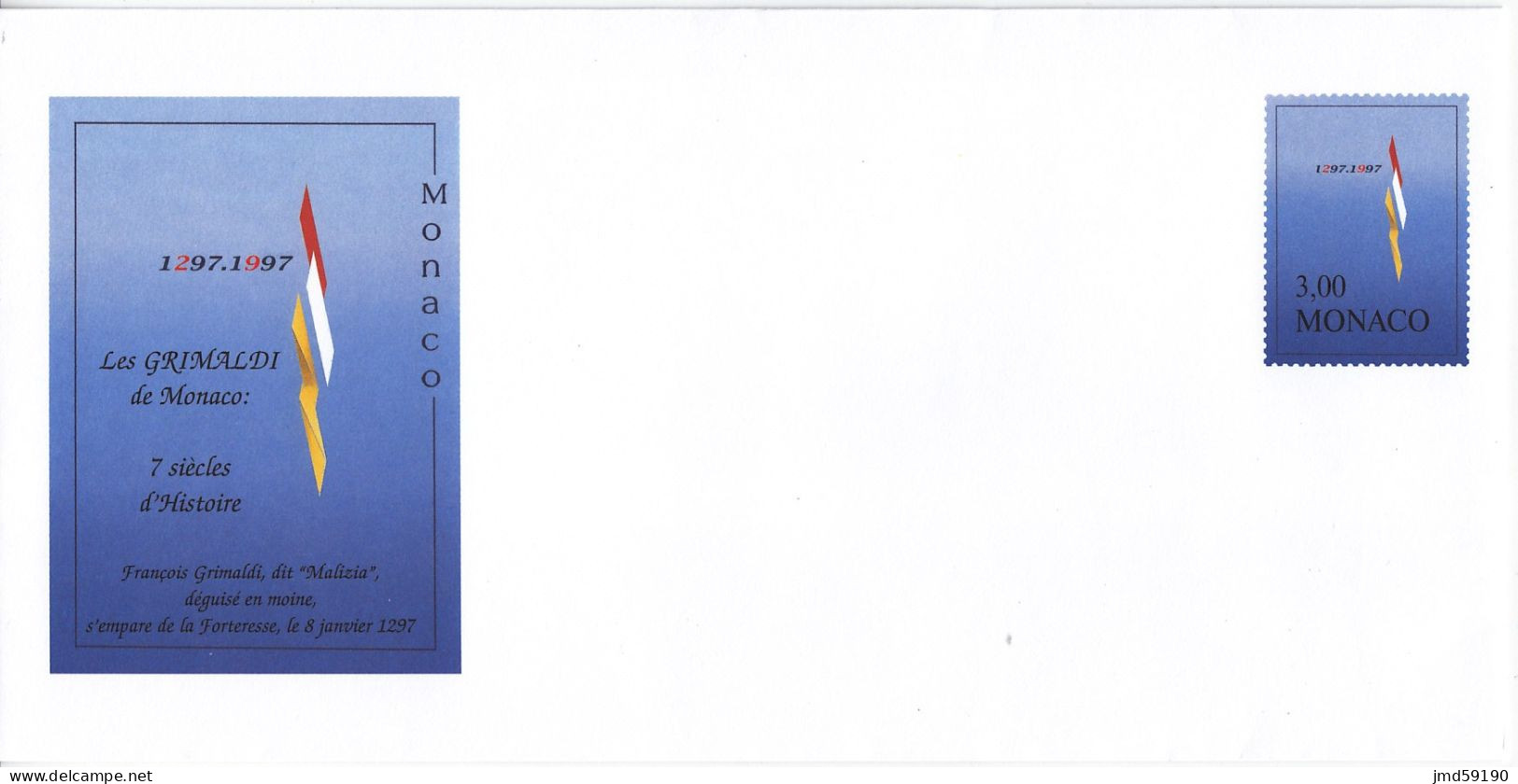 MONACO - 2 Entiers Postaux Et 2 Cartes 1er Jour De 1997 Et 1999 - Entiers Postaux