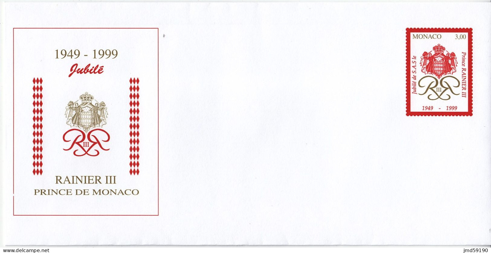 MONACO - 2 Entiers Postaux Et 2 Cartes 1er Jour De 1997 Et 1999 - Postwaardestukken