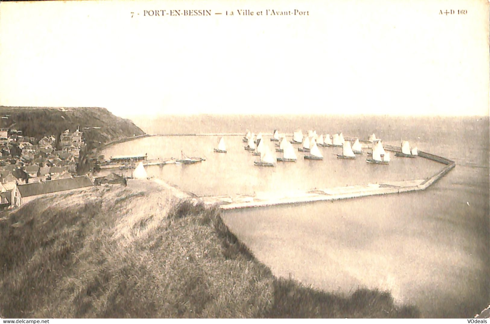 France - (14) Calvados - Port-en-Bessin - La Ville Et L'Avant-Port - Port-en-Bessin-Huppain