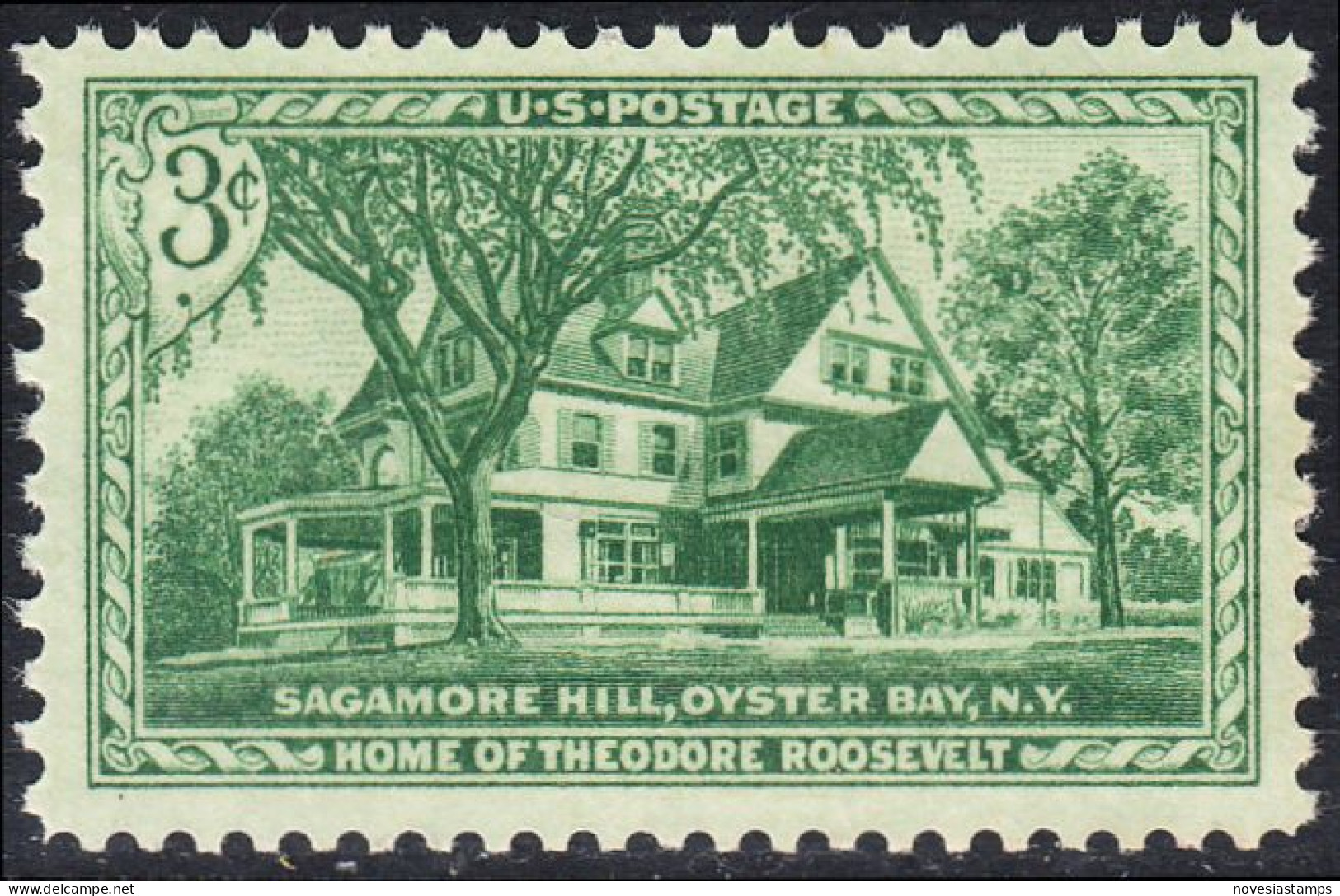 !a! USA Sc# 1023 MNH SINGLE (a2) - Sagamore Hill - Unused Stamps