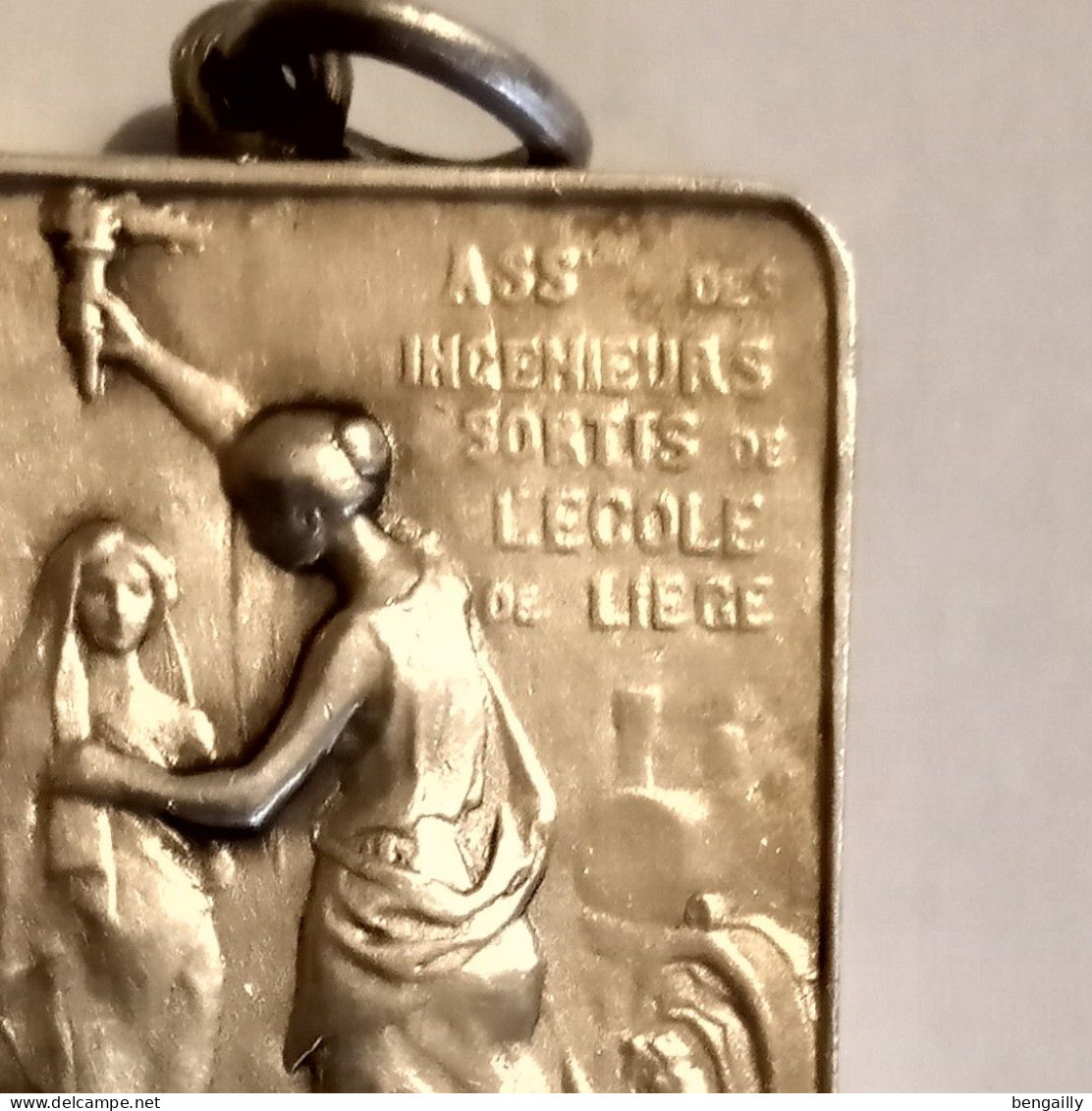 Médaille Constructions Civiles 1948 Belgique Argent - Professionals / Firms
