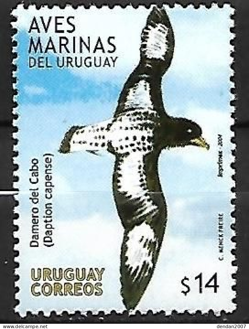 Uruguay - MNH ** 2004 :  Cape Petrel  -  Daption Capense - Albatros & Stormvogels