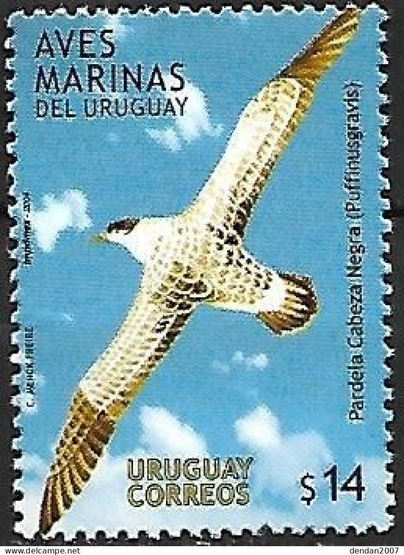 Uruguay - MNH ** 2004 :  Great Shearwater  -  Ardenna Gravis - Marine Web-footed Birds