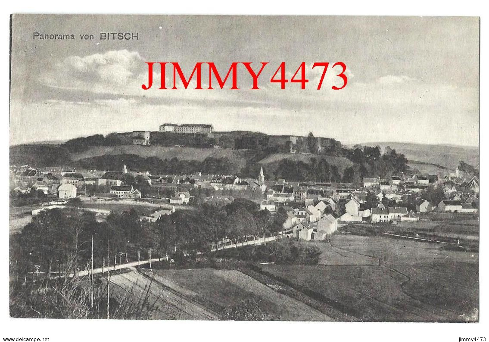 CPA - Panorama Von BITSCH ( Rarogne VS Valais Suisse ) N° 13097 - Edit. A. Junker Bitsch I Lothr - Rarogne