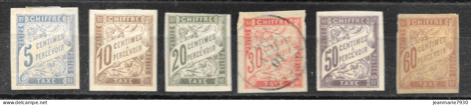 1C107 - LOT COLONIE GENERALE NEUF * Et OBLITERES - NI CLAIR NI AMINCI - COTE = 72.00 € - Otros & Sin Clasificación