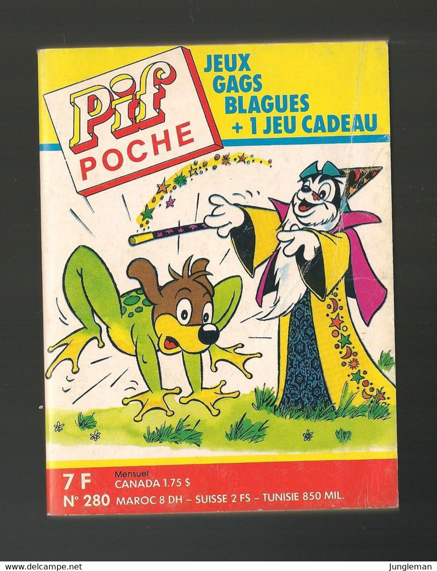 Pif Poche N° 280 - Au Pays Des Légendes Et Des Contes - Editions S.A. V.M.S. Publications - Décembre 1988 - BE - Pif & Hercule