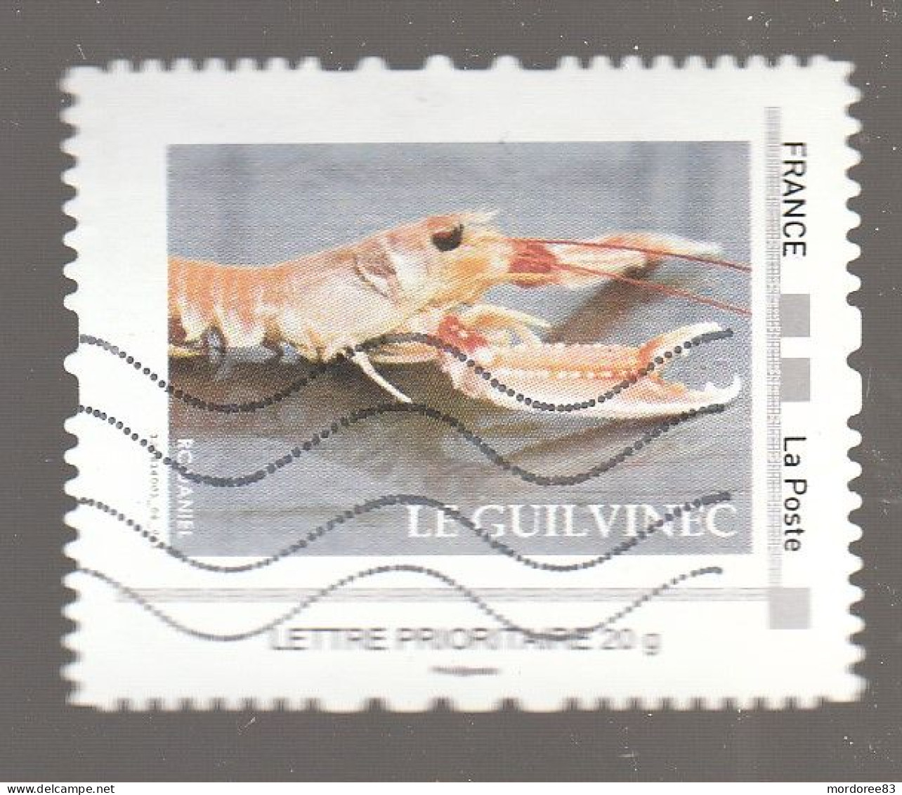 MON TIMBREAMOI LE GUILVINEC OBLITERE - Used Stamps