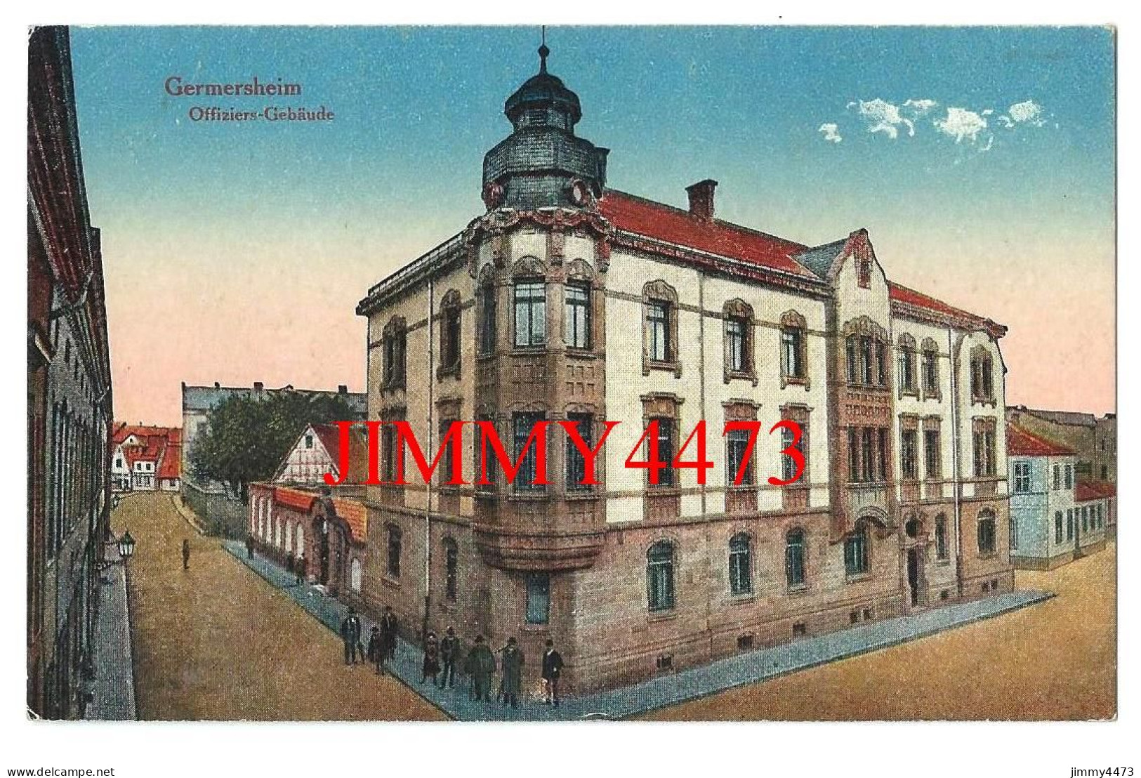 CPA - GERMERSHEIM - Offiziers Gebäude ( Rhénanie Palatinat ) N° 93020 - Germersheim
