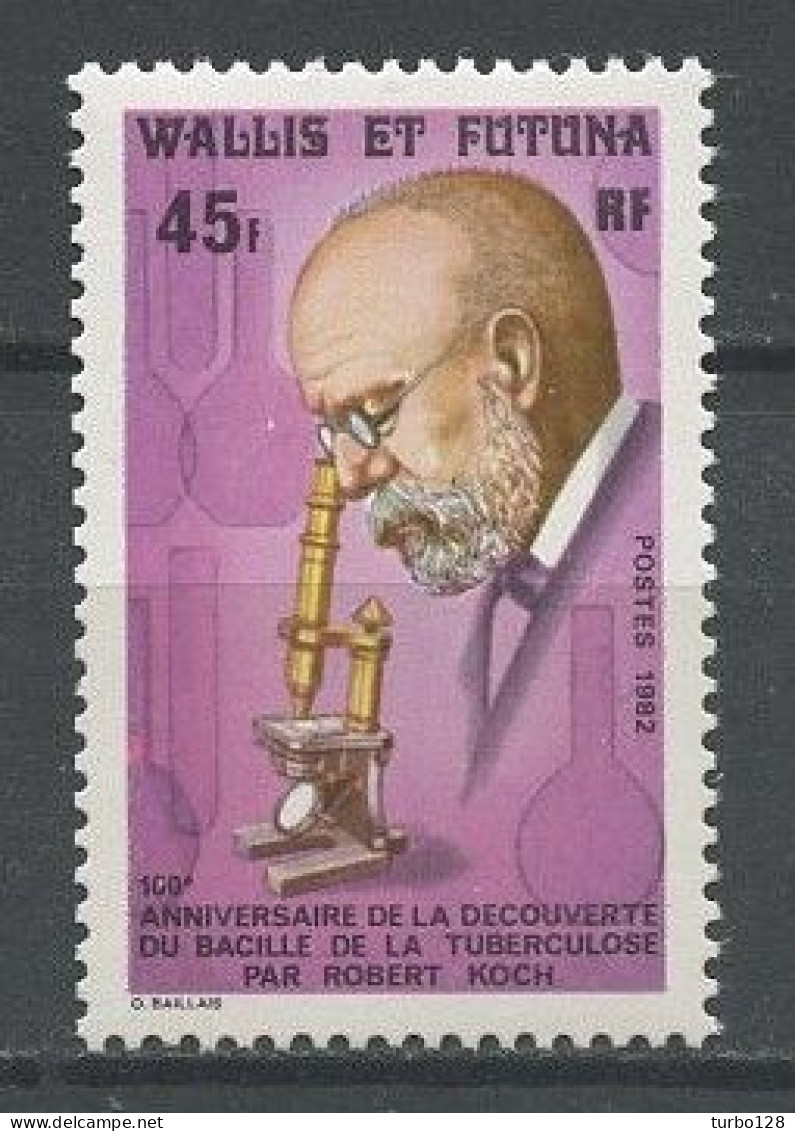 WALLIS FUTUNA 1982 N° 281** Neuf MNH C 2.15 € Robert Koch Médecine Medicine Bacille - Neufs