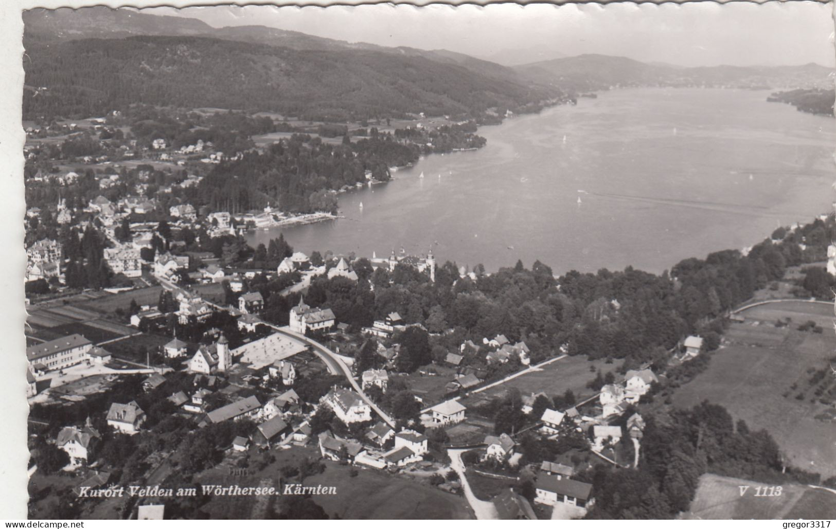 E4294) VELDEN Am WÖRTHERSEE - Kurort Von Oben - Tolle LUFTBILD AK - Velden