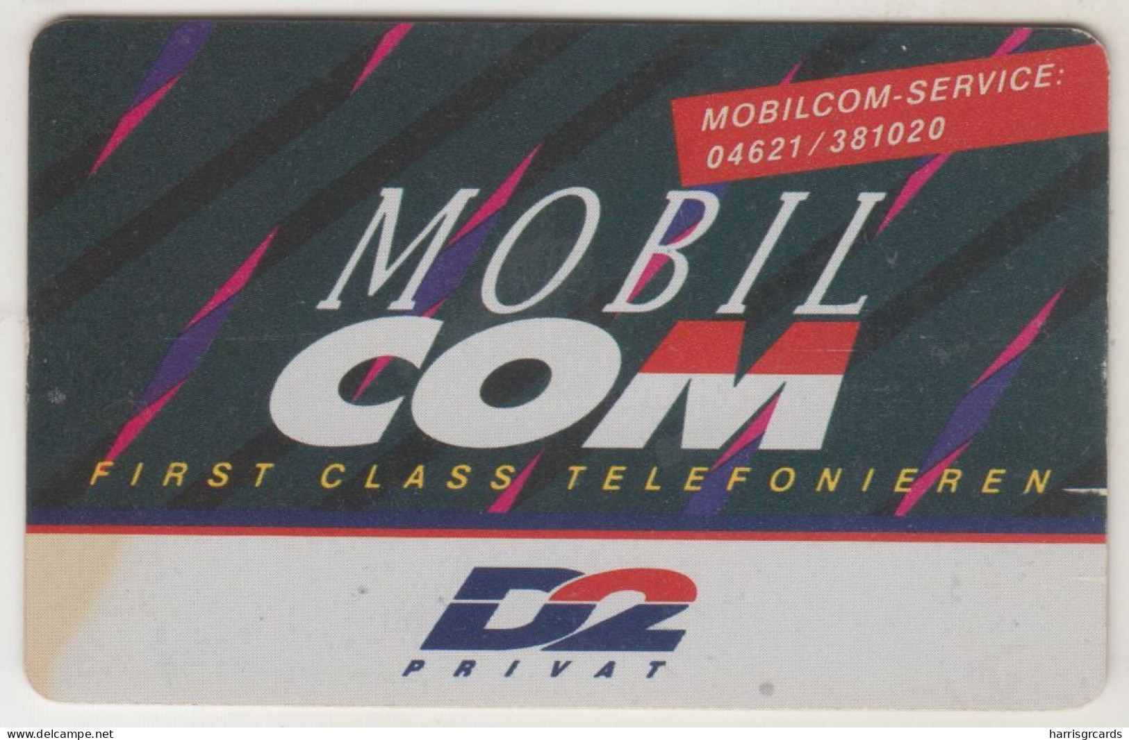 GERMANY - MOBILCOM - First Class Telefonieren GSM Full-Size , Mint - [2] Prepaid