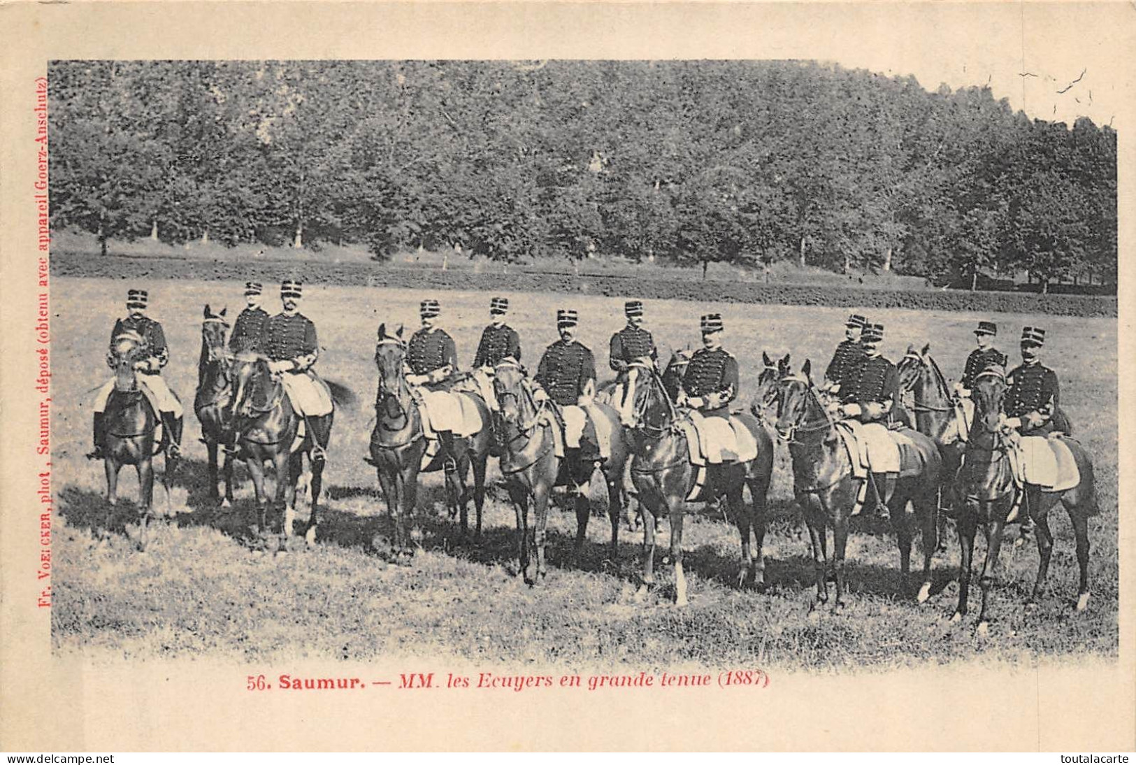 CPA 49 SAUMUR LES ECUYERS EN GRANDE TENUE - Saumur