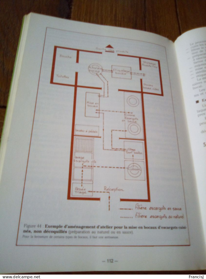 L' élevage Des Escargots Henry Chevallier Edition Du Point Vétérinaire 1985 - Frans