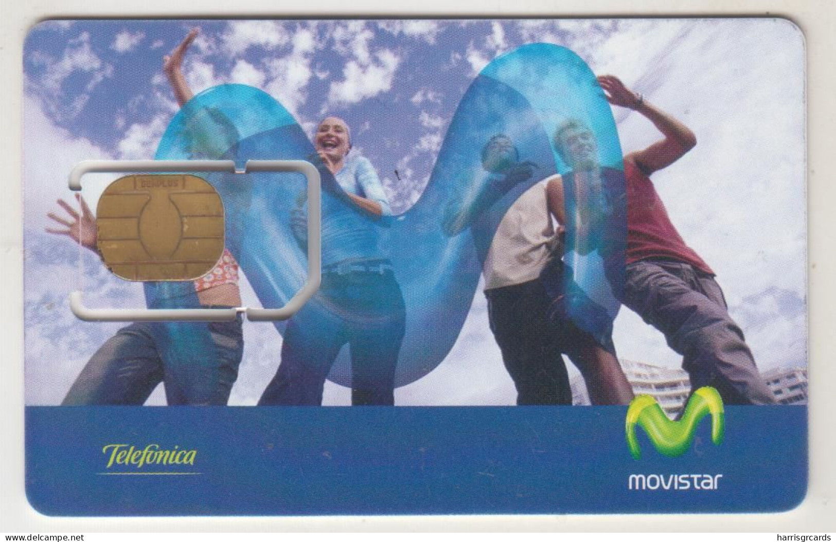 ARGENTINA - People And Big Logo , Telefonica Movistar GSM DEMO Card , Mint - Argentinië