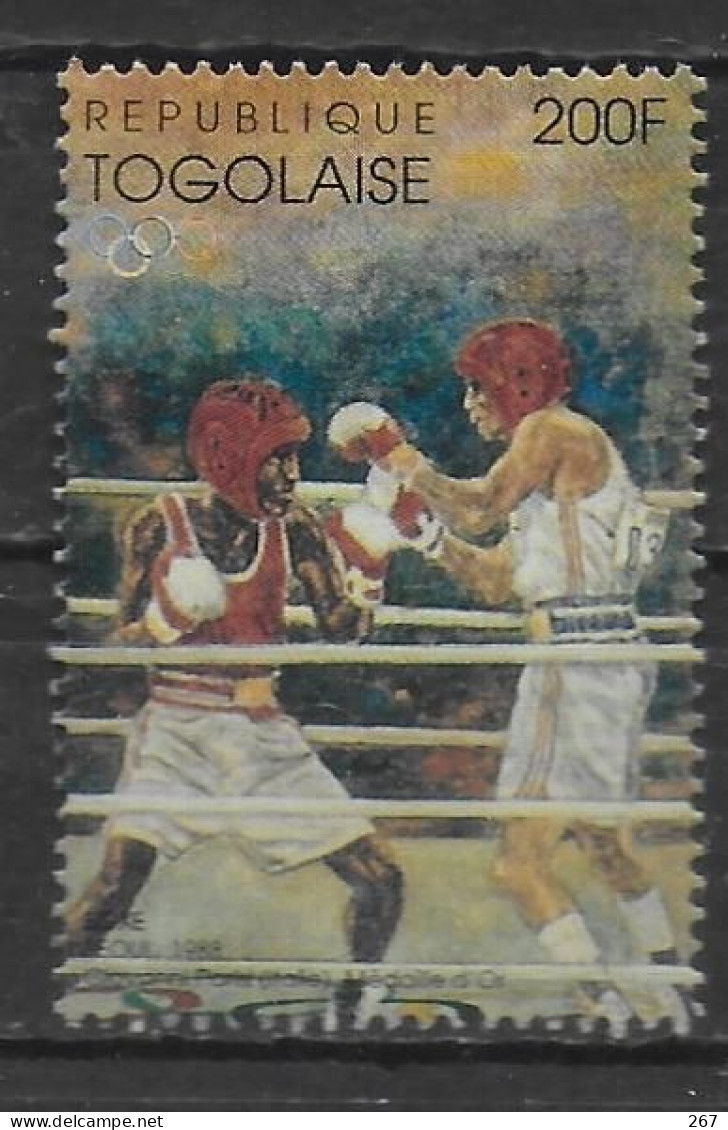 TOGO   N° 1465   * *   Jo 1996  Boxe Parisi - Boxing