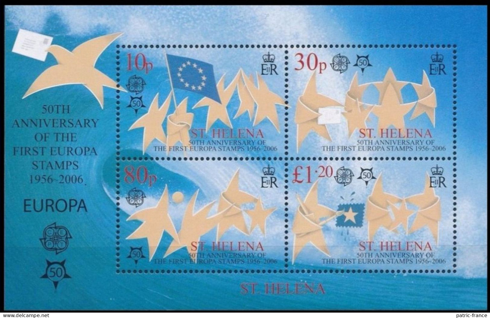SAINTE-HELENE EUROPA 2006 - Série 905/08 Et BF38** - Saint Helena Island