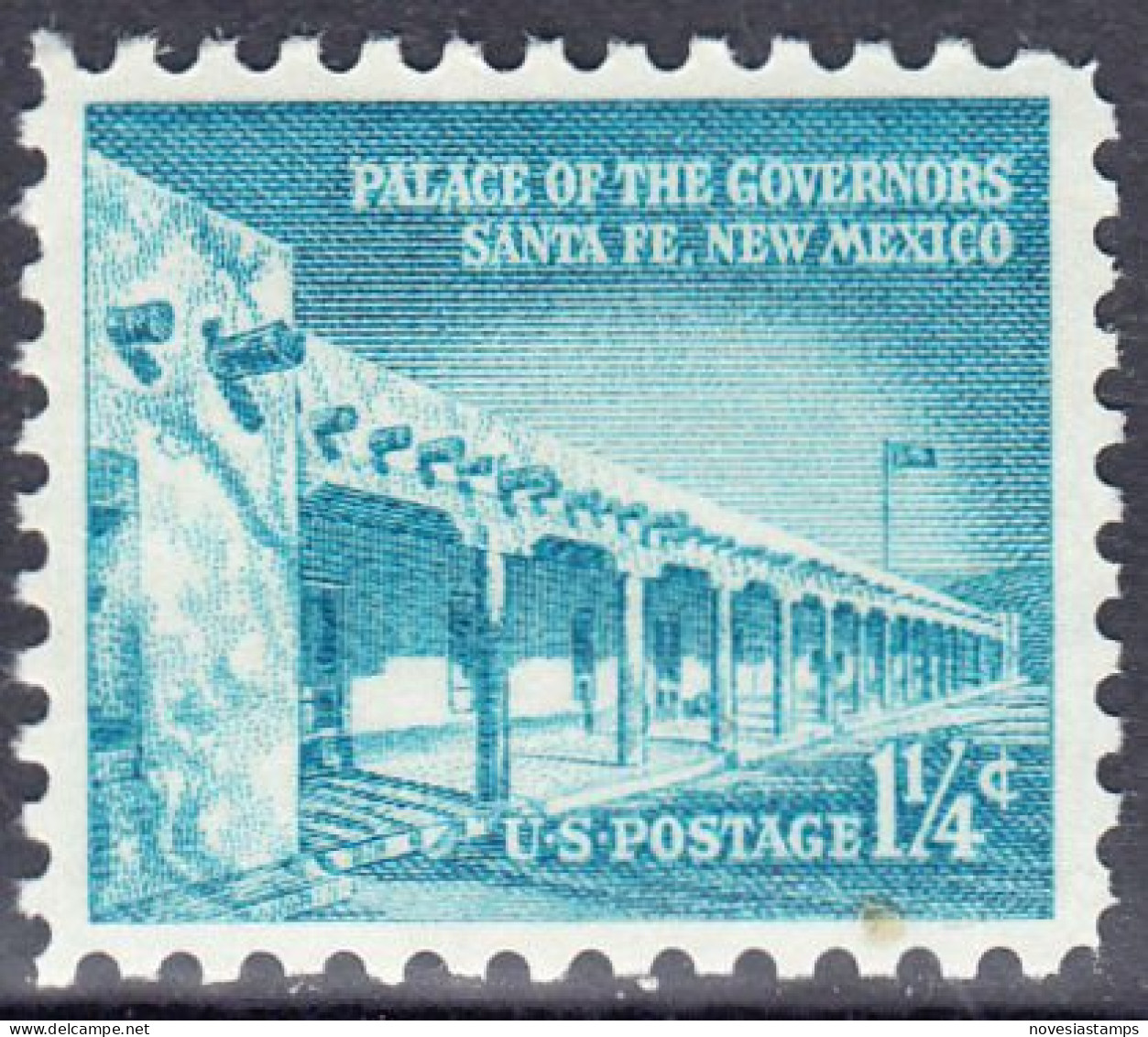 !a! USA Sc# 1031A MNH SINGLE (a3) - Palace Of The Governors - Nuovi