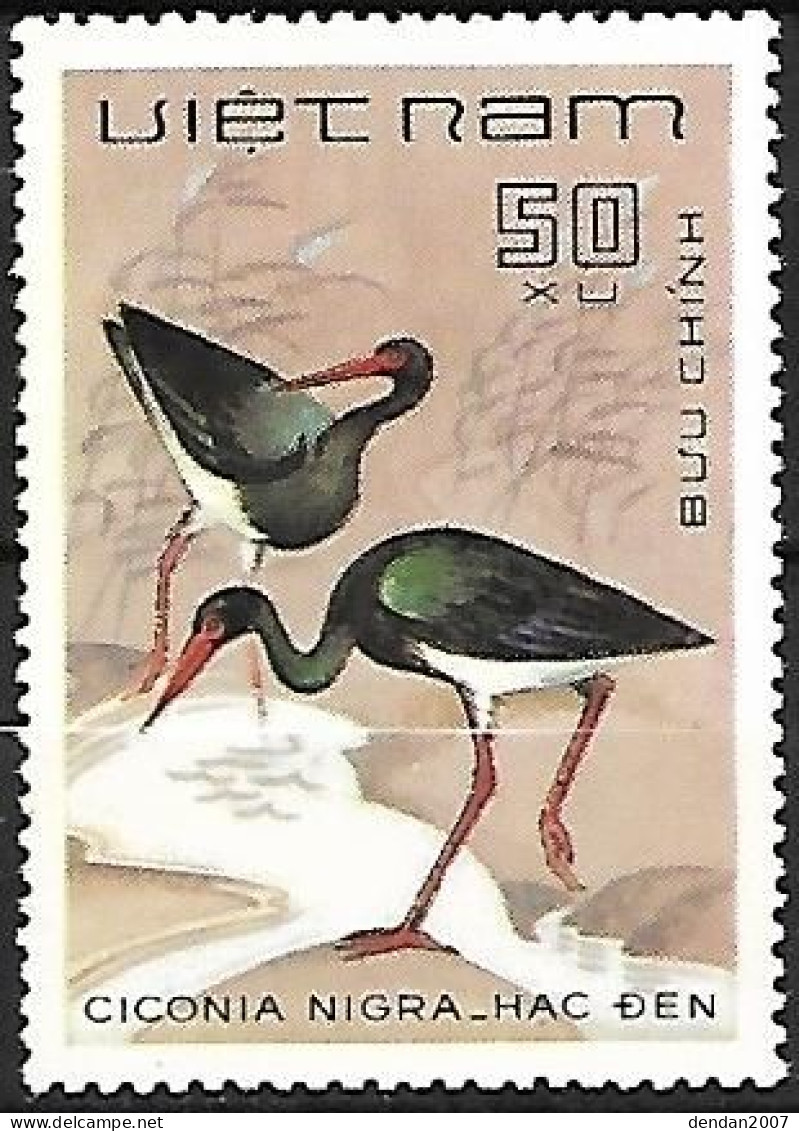 Vietnam - MNH ** 1983  :  Black Stork  -  Ciconia Nigra - Storchenvögel