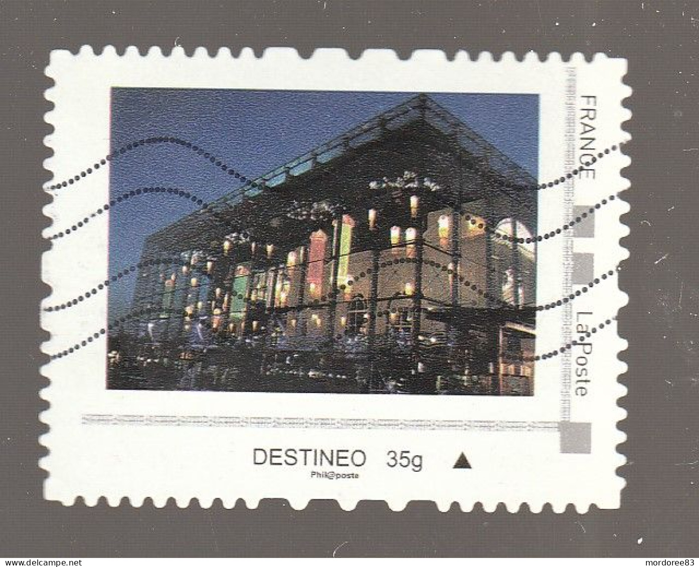 MONTIMBREAMOI BATIMENT A IDENTIFIER OBLITERE DESTINEO 35G - Used Stamps