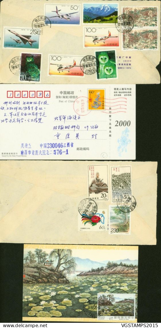 Chine - Lot De 20 Lettres Et FDC Divers .............................. (VG) DC-12449 - Usati