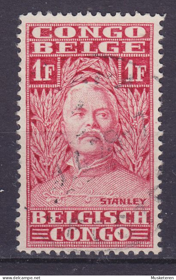 Belgian Congo 1928 Mi. 101, 1 Fr. Stanley (o) - Oblitérés