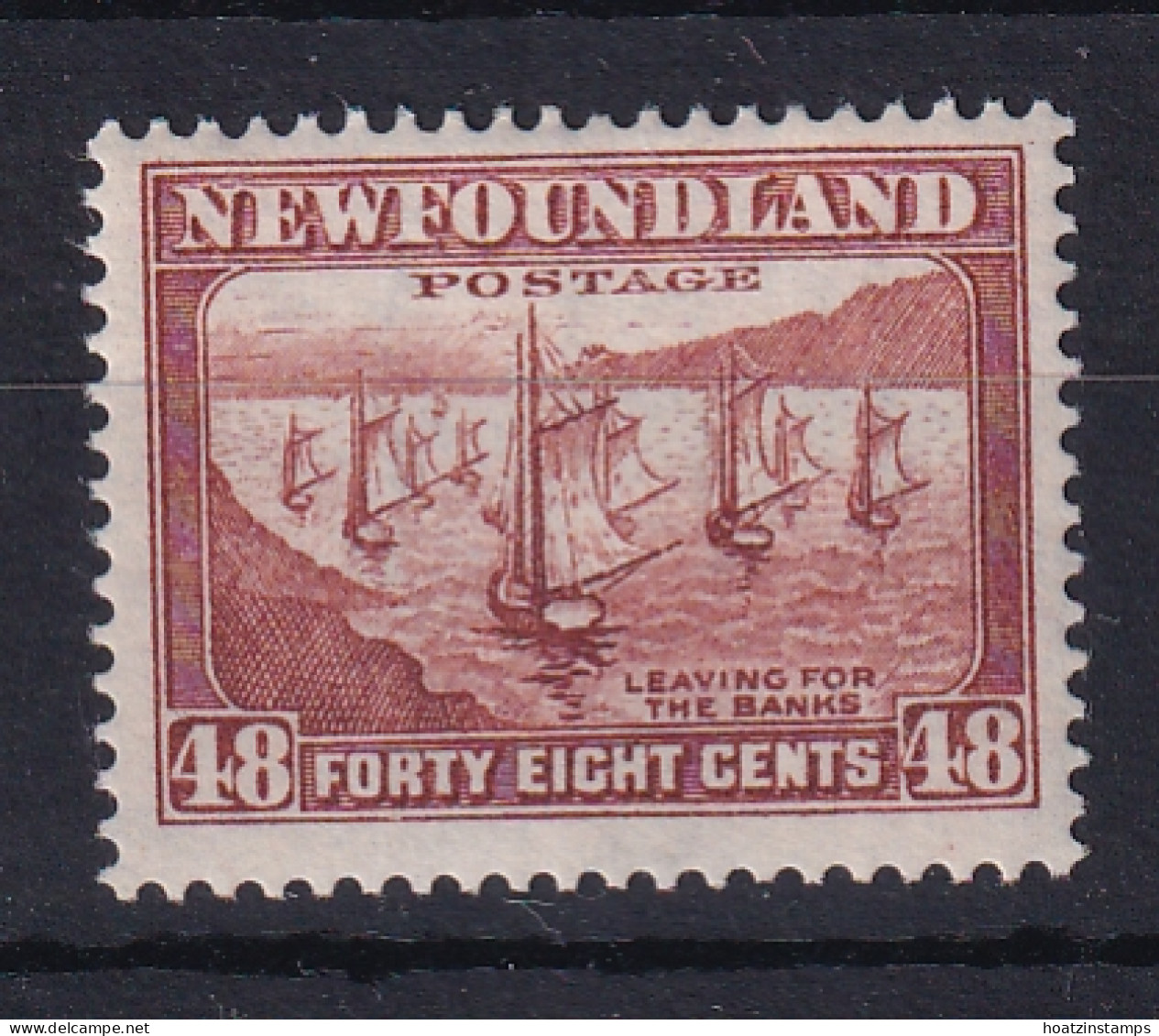 Newfoundland: 1932/38   Pictorial  SG228c     48c      MH - 1908-1947