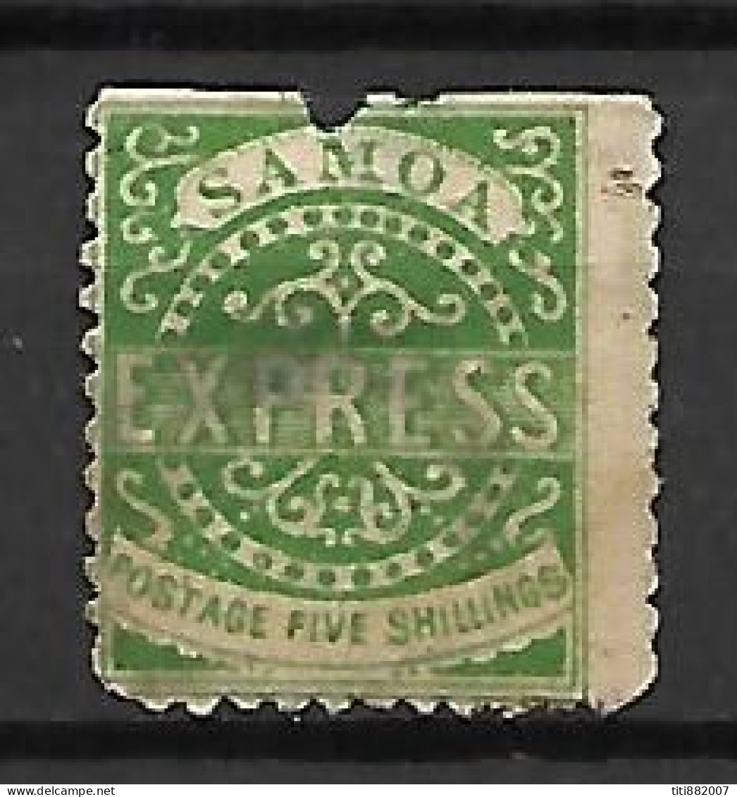 SAMOA.  -  1877.  Y&T N°7.  Authentique, Mais 3éme Choix.   Cote 650,00 Euros !!! - Samoa