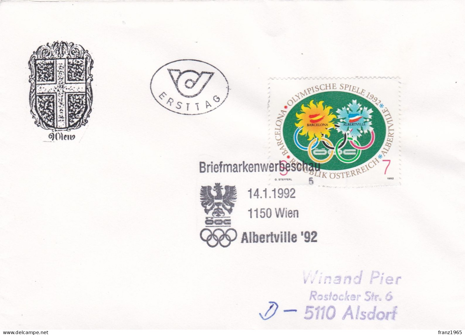 Briefemarkenwerbenschau - Albertville '92 - 1992 - Winter 1992: Albertville