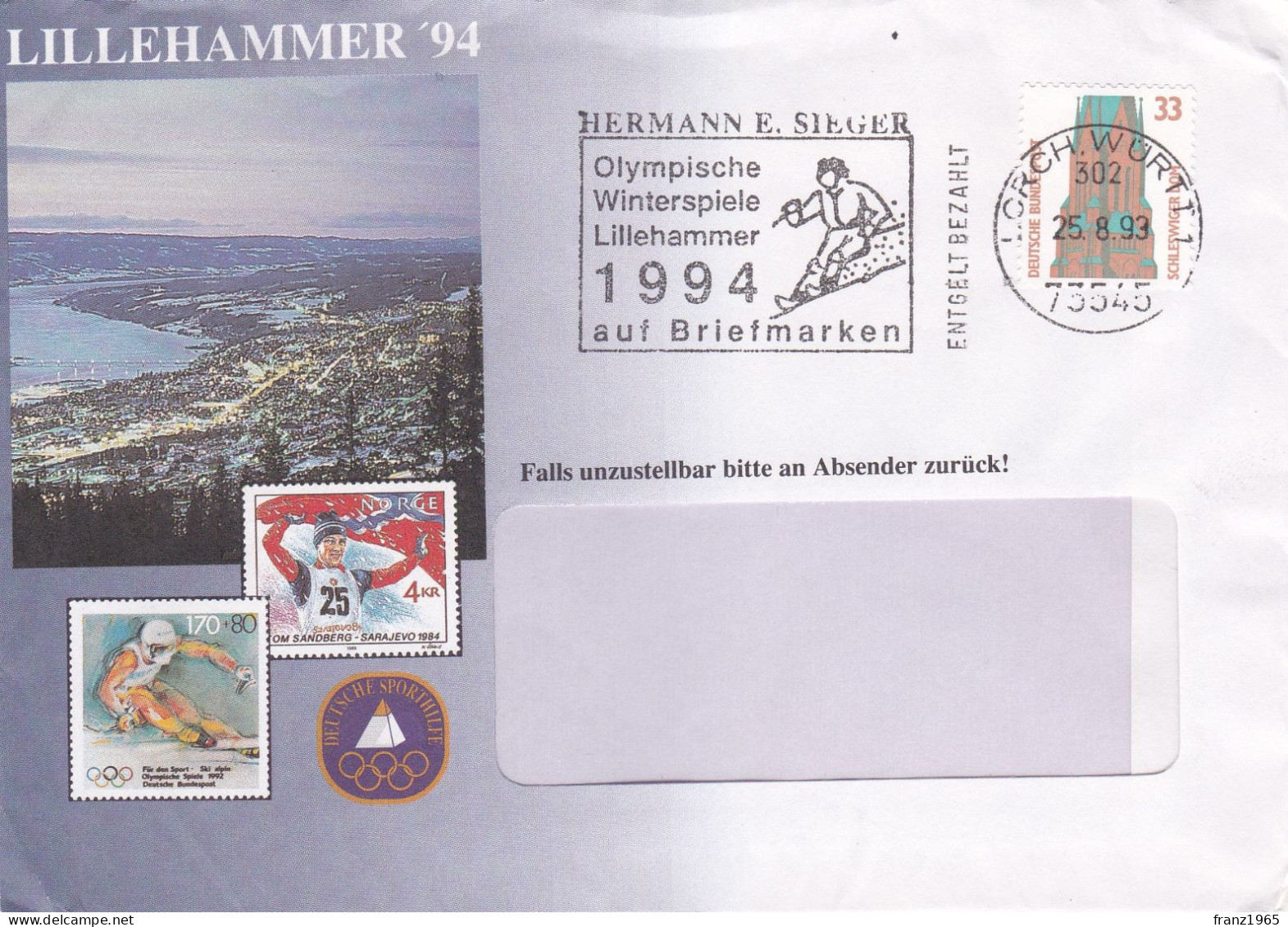 Olympische Winterspiele Lillehammer 1994 - Hiver 1994: Lillehammer