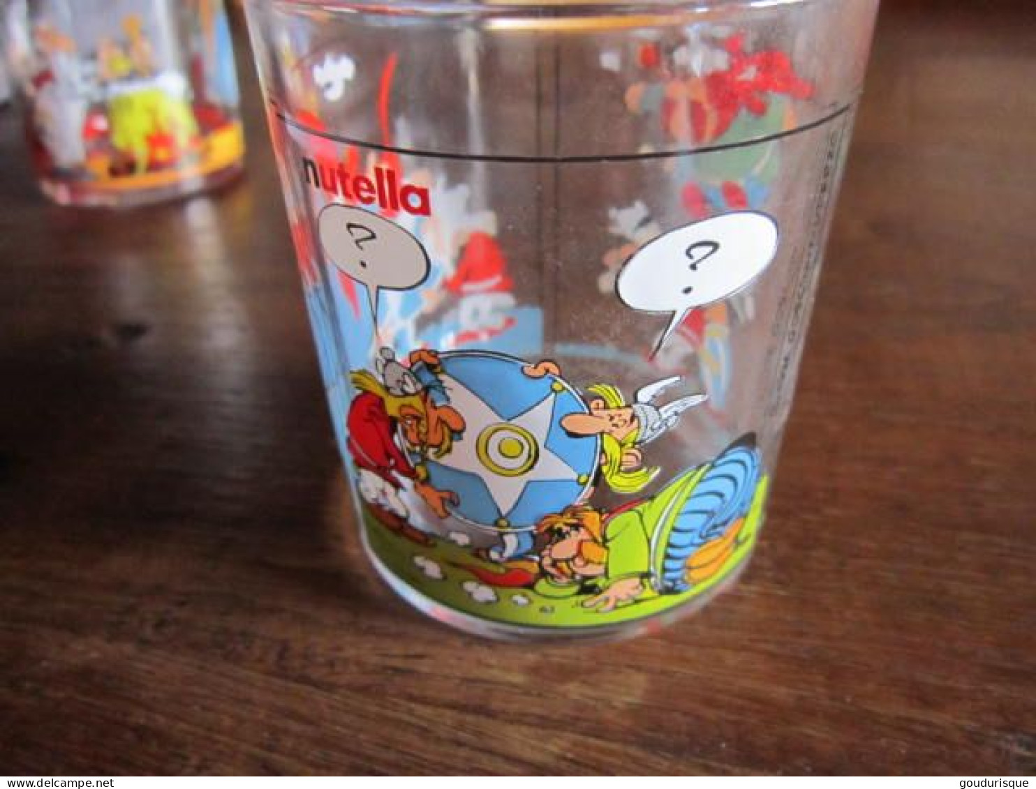 ASTERIX      VERRES 1996   ABRARACOURCIX UDERZO NUTELLA 96- - Astérix