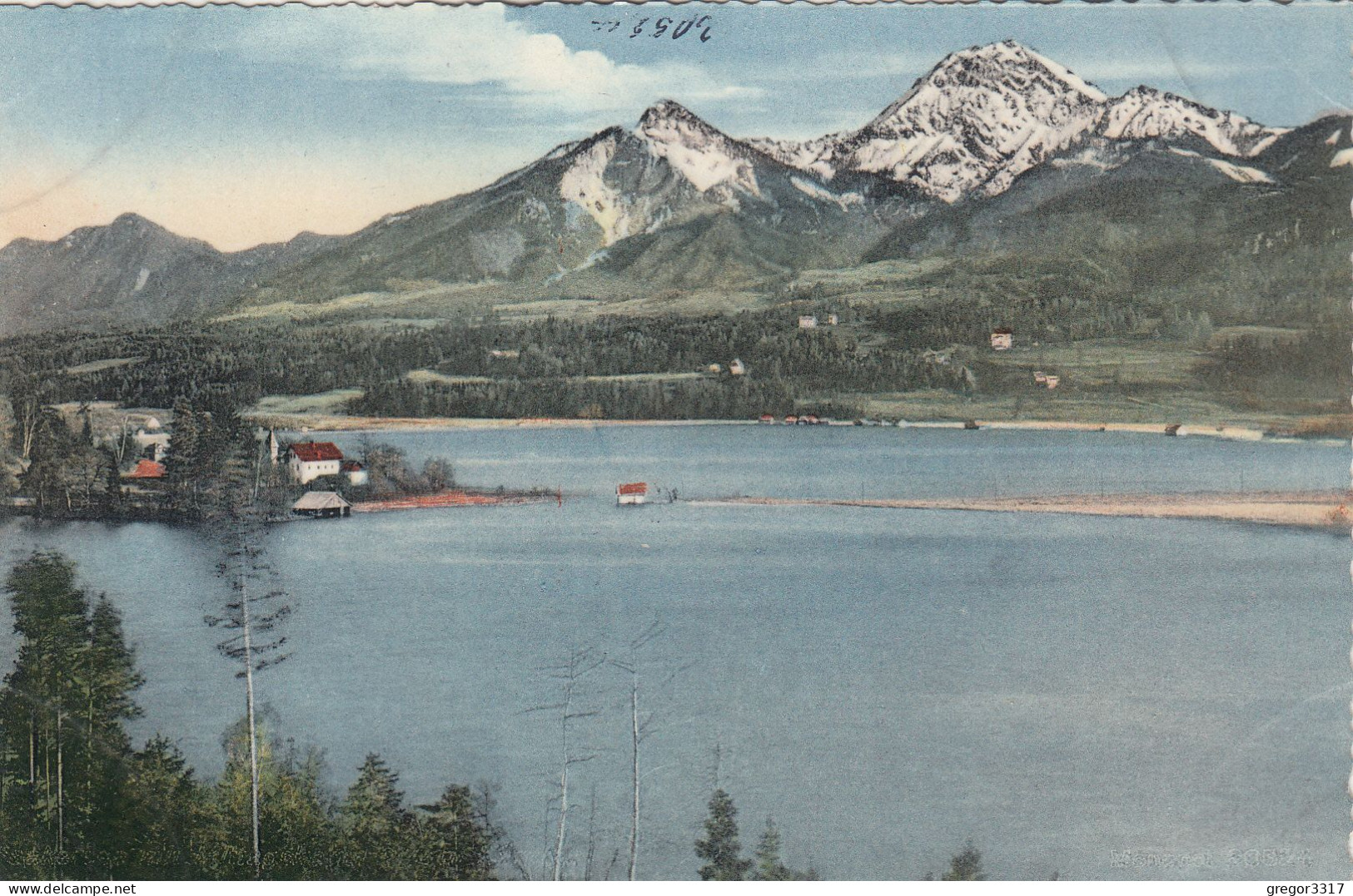 E4339) 3 X Sehr Schöne ältere FARBFOTO AK FAAKERSEE B. Villach - Häuser - Steg - Insel Etc. ALT !! - Faakersee-Orte