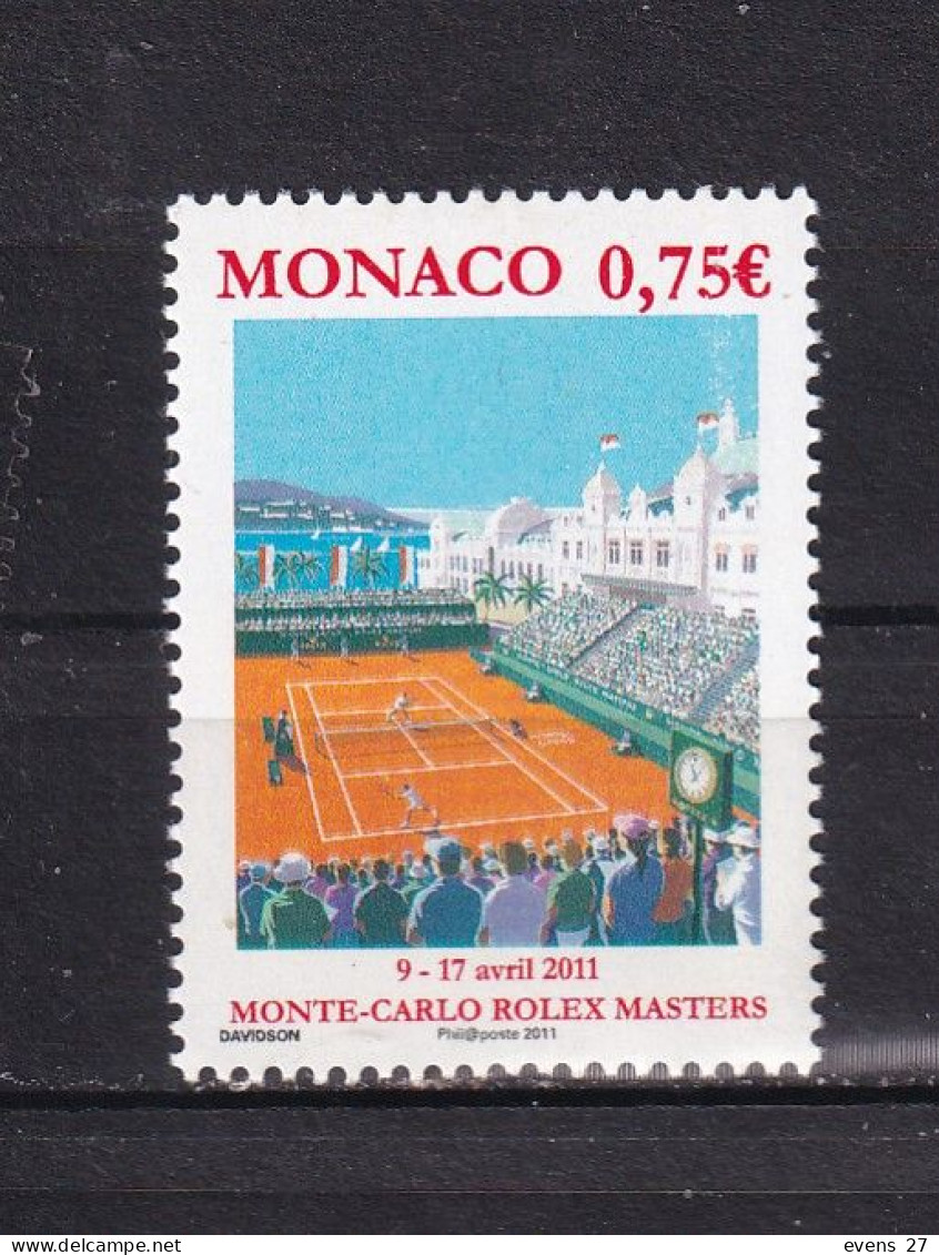 MONACO-2011-SPORT- TENNIS-MNH - Unused Stamps