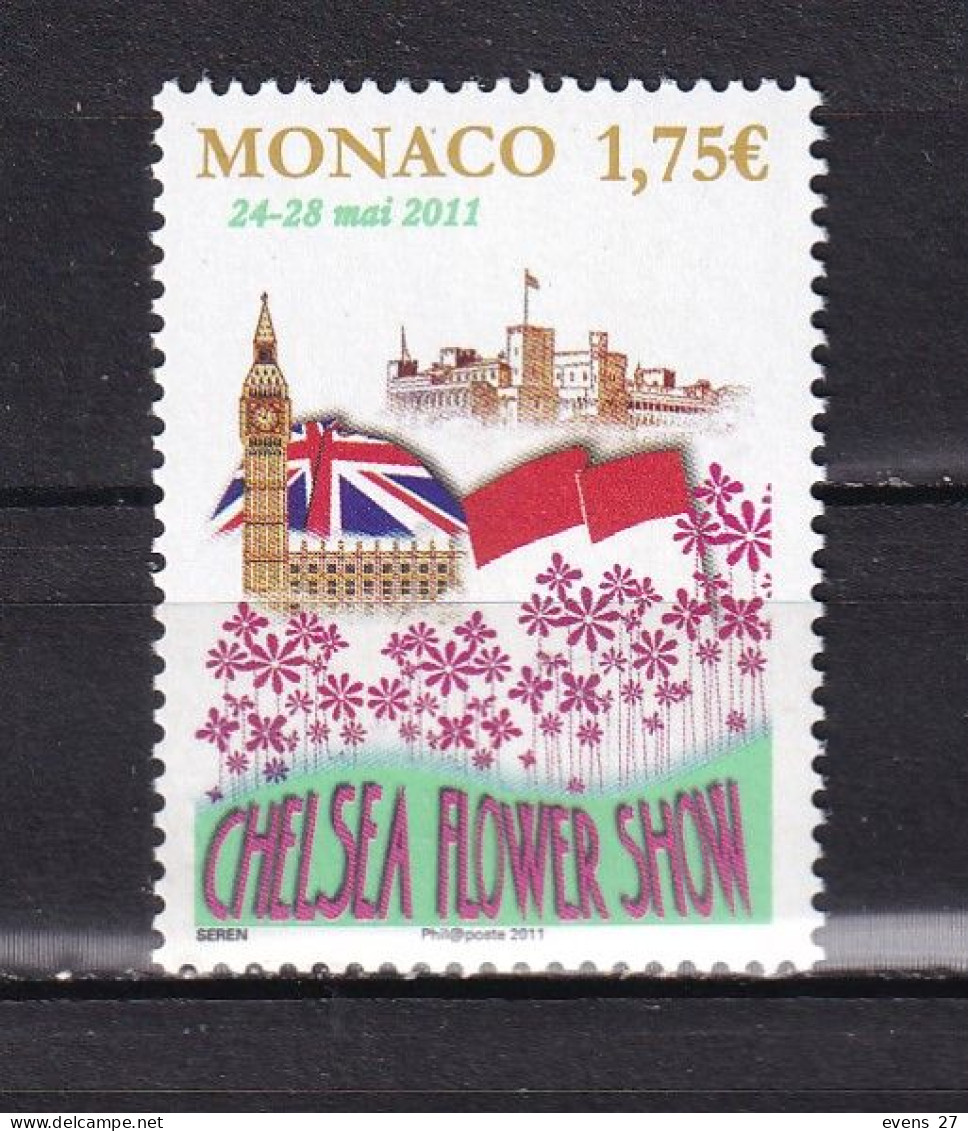 MONACO-2011-CHELSEA FLOWER SHOW-MNH - Unused Stamps
