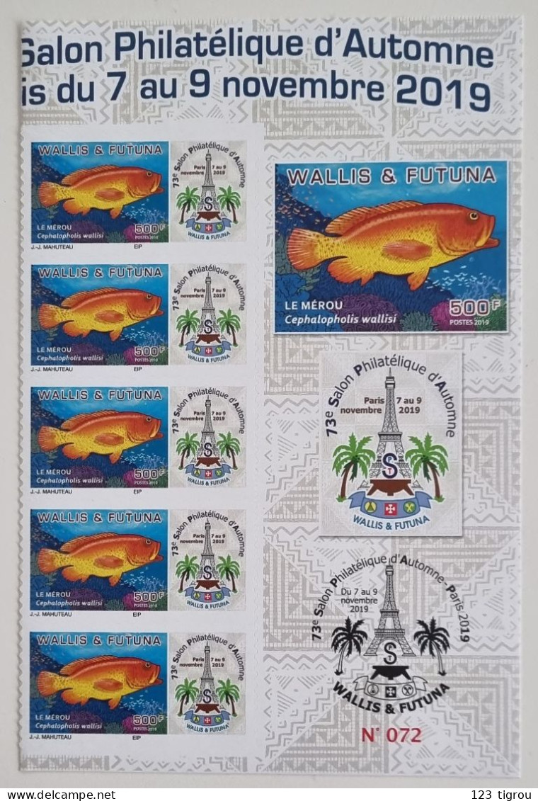 73 ème SALON PHILATELIQUE D'AUTOMNE LE MEROU N° 919 COTE 150 EUROS SUR YVERT 2023 TB - Unused Stamps