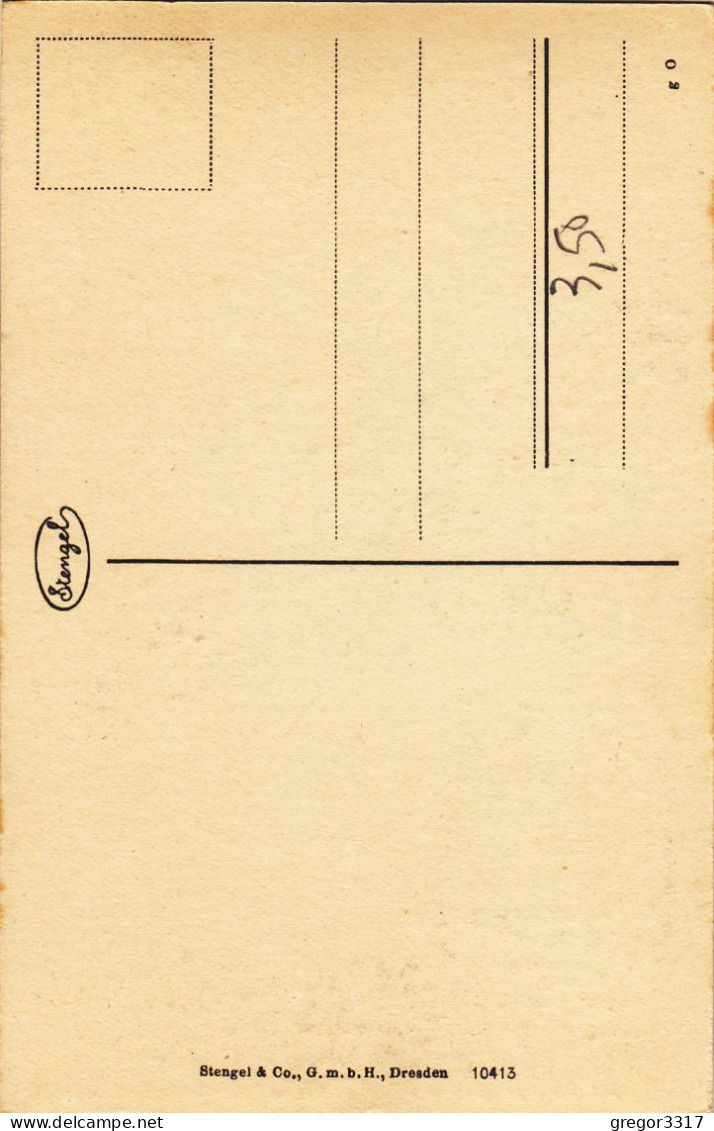 E4344) FRIESACH I. Kärnten - Stadtgraben U. Petersberg - Nordwestseite ALT! - Friesach