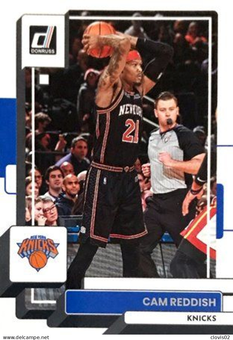 16 Cam Reddish - New York Knicks - Panini NBA Donruss Carte Basketball 2022-2023 - Altri & Non Classificati