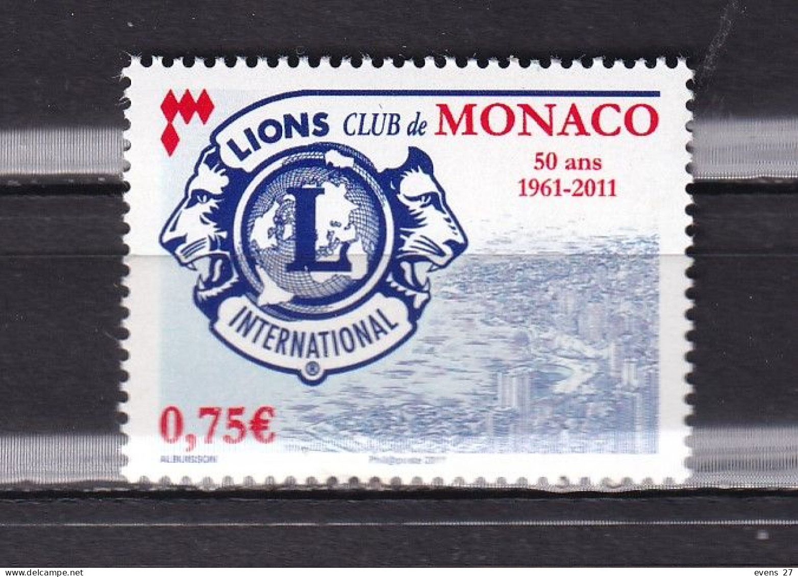 MONACO-2011- LIONS CLUB-MNH - Unused Stamps